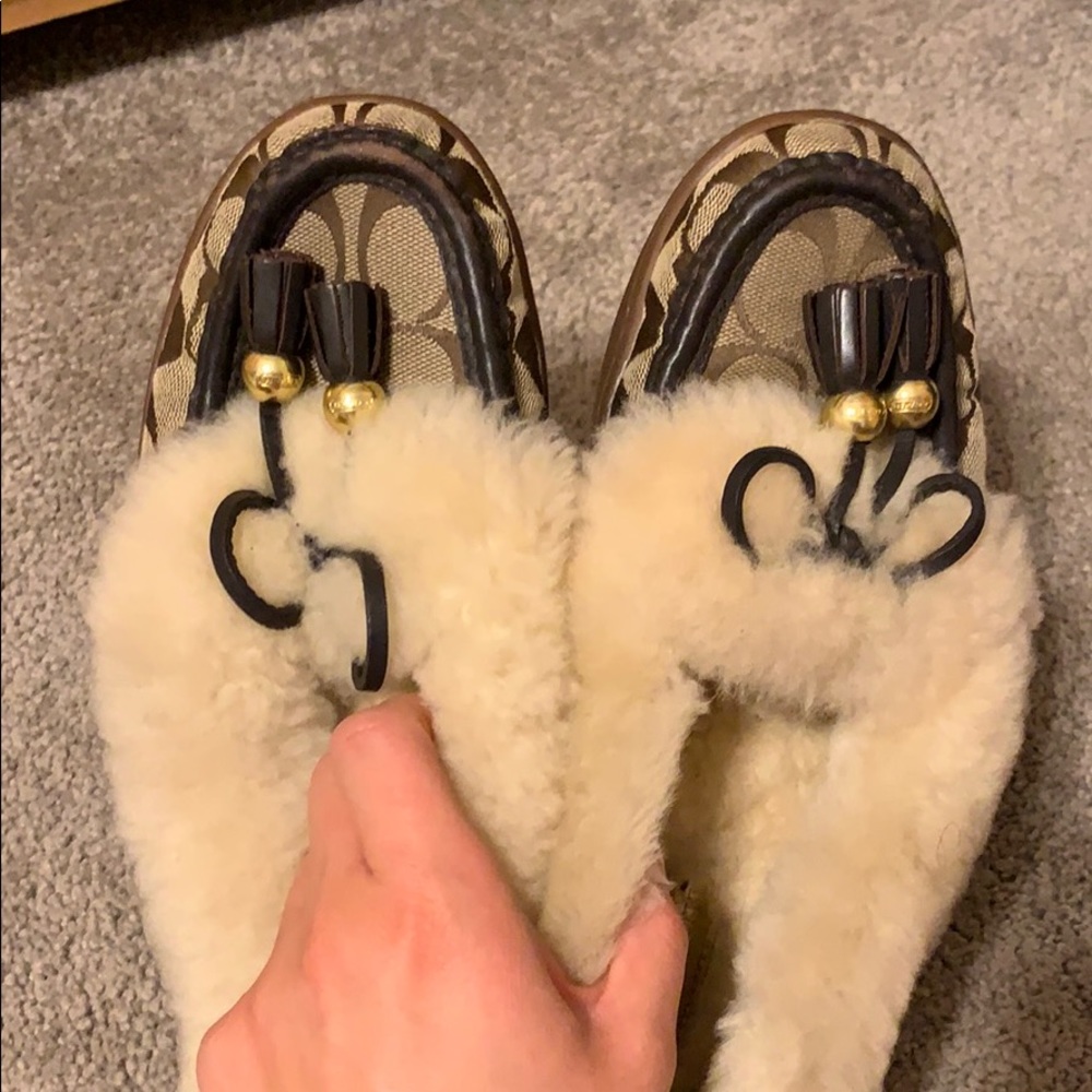 Coach moccasins